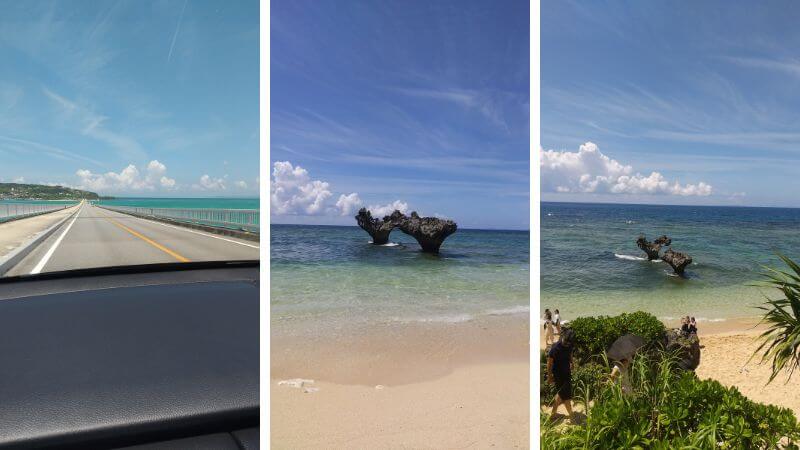 沖縄観光モデルコース|ナゴパイナップルパーク・古宇利島・首里城・ガンガラーの谷を巡る旅